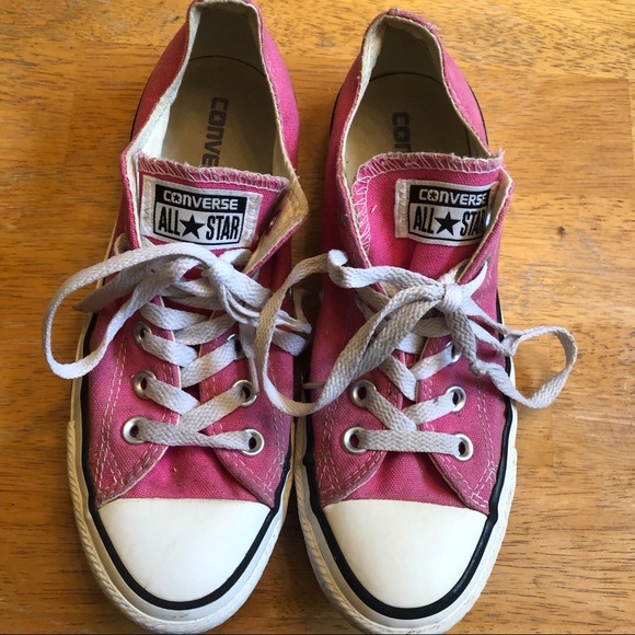 Converse dark pink converse nice M5, W7 sharp! - Picture 1 of 8